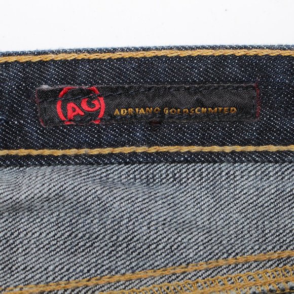 AG Adriano GoldSchmied Jeans Women's 28R Blue The Angel Bootcut w/ 28" inseam - Picture 9 of 11